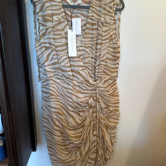 Veronica Beard New With Tags Size 14 Animal Print Dress - Picture 4 of 5